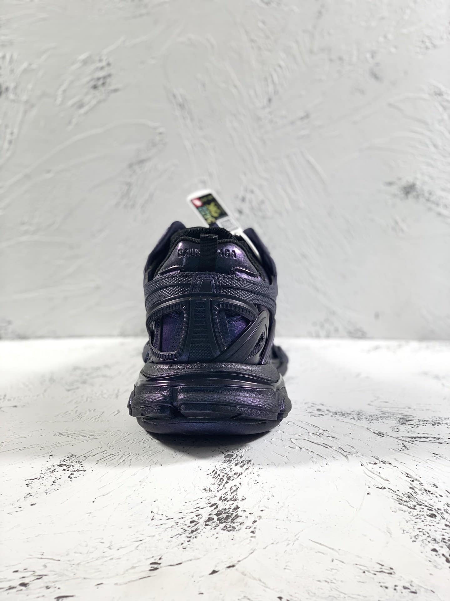 (1:1 replica) Balenciaga Track.2 Clear Sole Trainers Purple For Women