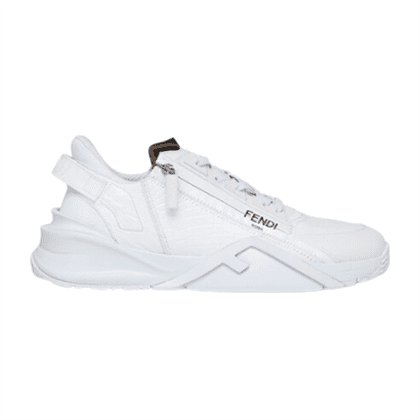 (1:1 replica) FENDI FLOW WHITE CAIMAN LOW TOPS FDS012