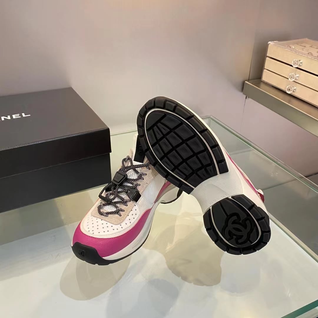 (1:1 replica) Chanel Women s Sneakers Pink For Women