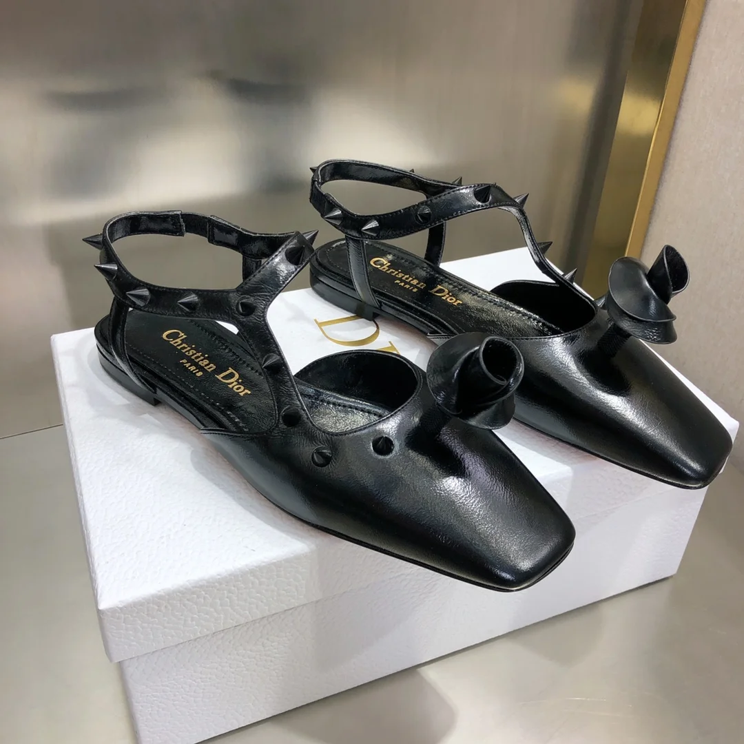 (1:1 replica) Christian Dior Women s Rose Fantastique Pump Black For Women CD