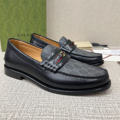 (1:1 replica) GUCCI MEN S LOAFER WITH INTERLOCKING G GL003