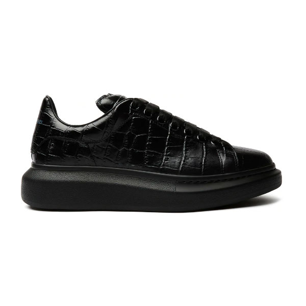 (1:1 replica) ALEXANDER MCQUEEN ALL-OVER STAMPED CROCODILE SNEAKERS ALD019