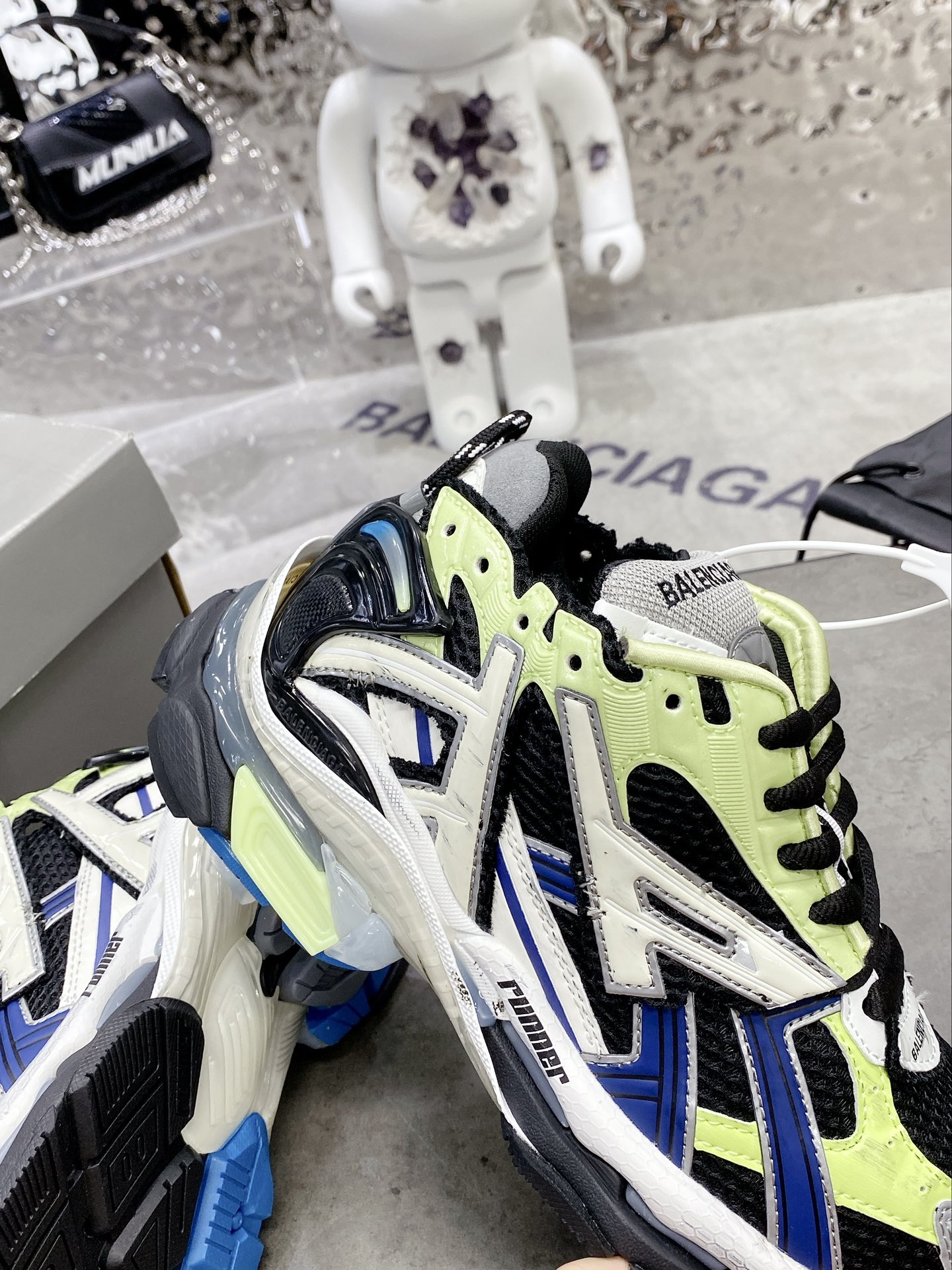 (1:1 replica) Balenciaga Runner Trainers Black For Women
