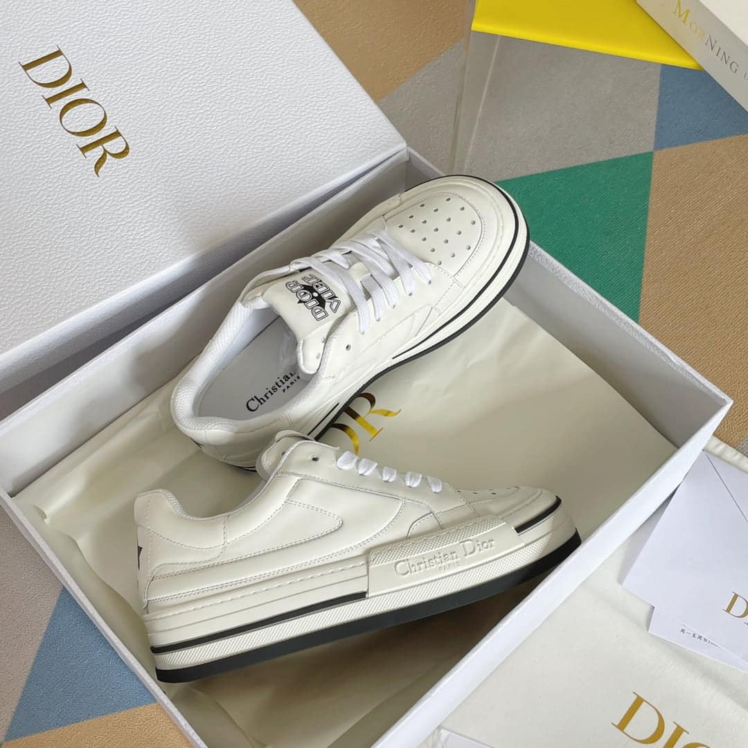 (1:1 replica) Christian Dior Women s D-Freeway Sneaker White For Women CD KCK349VEA_S10W