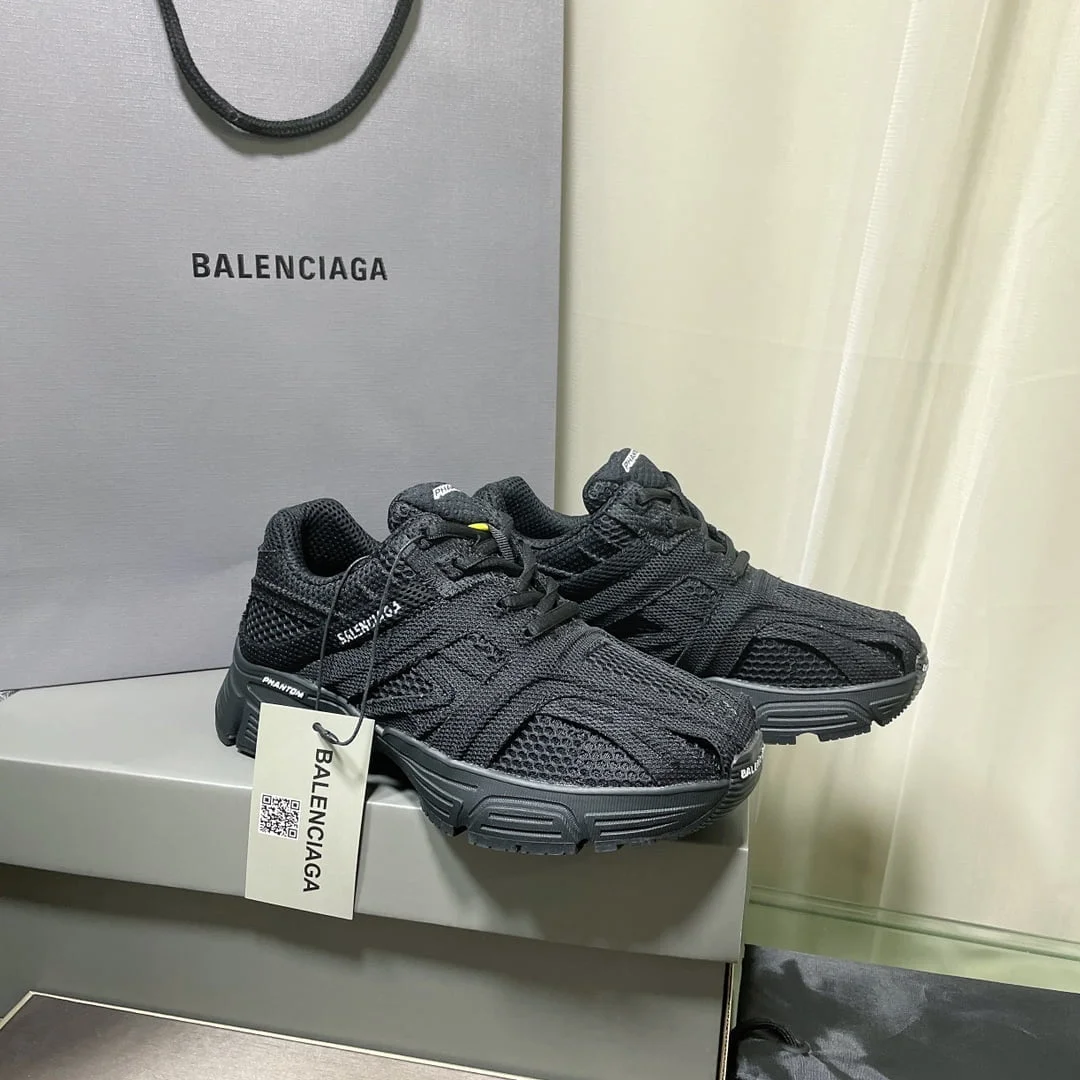 (1:1 replica) Balenciaga Phantom Trainers Black For Women 678869W2E921000