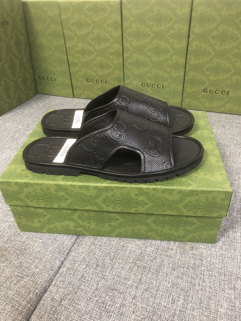 (1:1 replica) GUCCI MEN SLIDE SANDAL GSL038