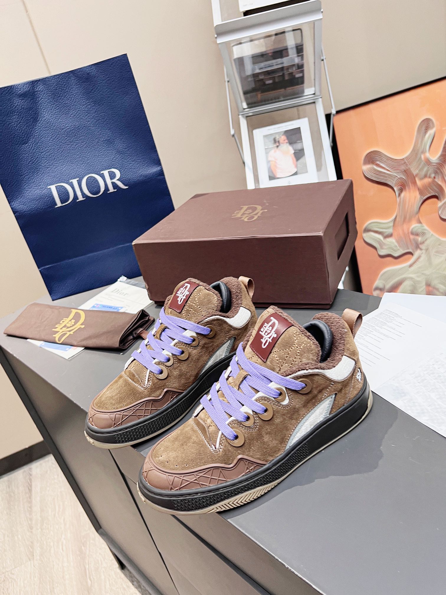 (1:1 replica) Christian Dior Women s Dior Spring Chocolate Brown For Women CD