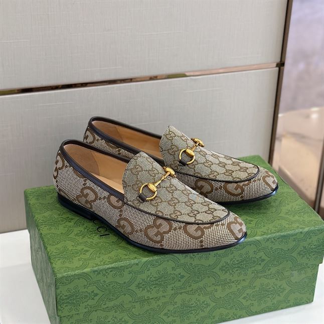 (1:1 replica) GUCCI JORDAAN GG LOAFER GL026