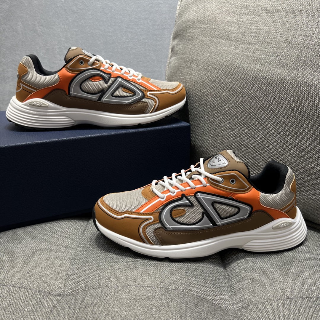 (1:1 replica) Christian Dior Women s B30 Sneaker Orange For Women CD