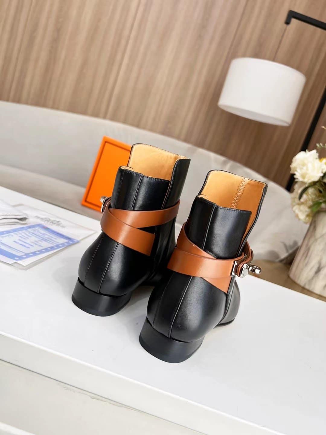 (1:1 replica) Hermes Neo Ankle Boot Black For Women, Women s Shoes H162133Z