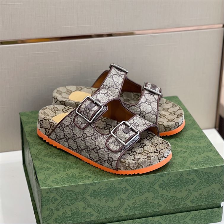 (1:1 replica) GUCCI MEN S SLIDE SANDAL WITH STRAPS GSL030