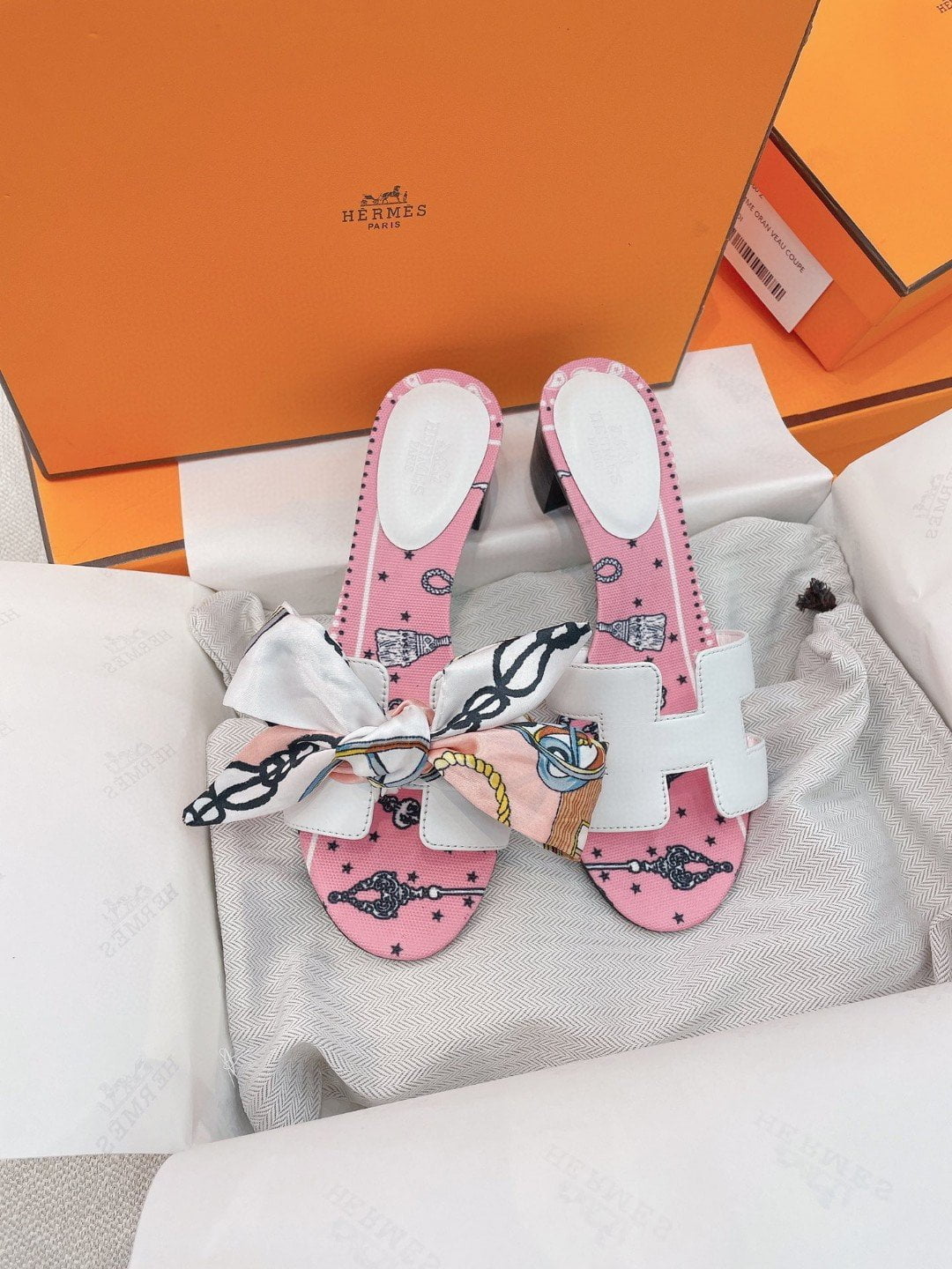 (1:1 replica) Hermes Oasis Sandal Pink For Women, Women s Shoes
