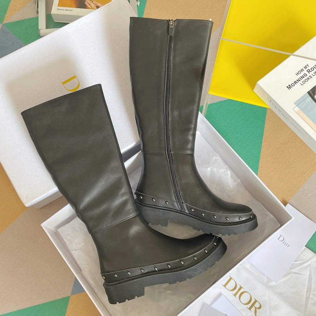 (1:1 replica) Christian Dior Women s Diorquake Boot Black For Women CD KCI777VEA_S900