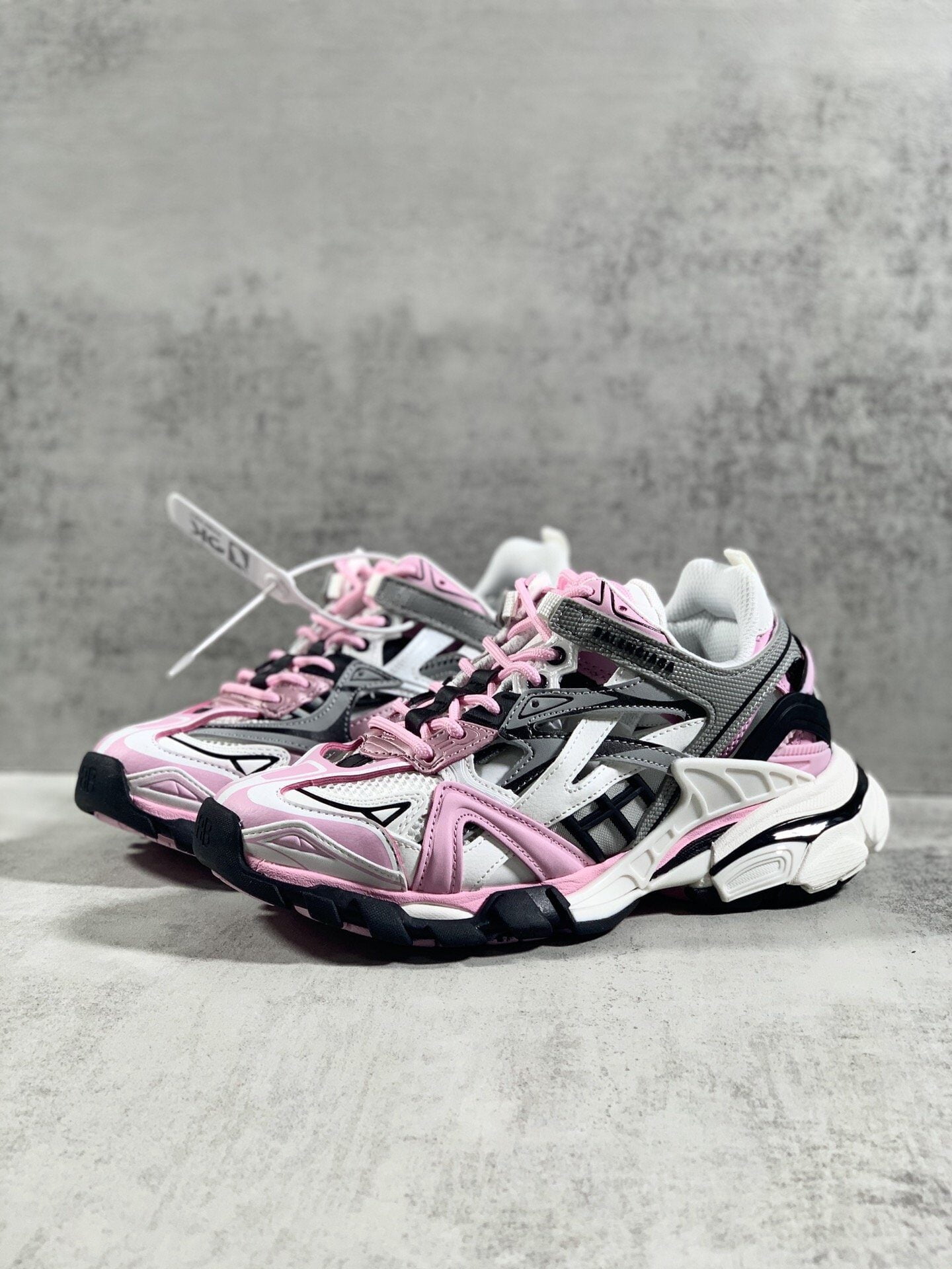(1:1 replica) Balenciaga Track.2 Clear Sole Trainers Multicolour For Women