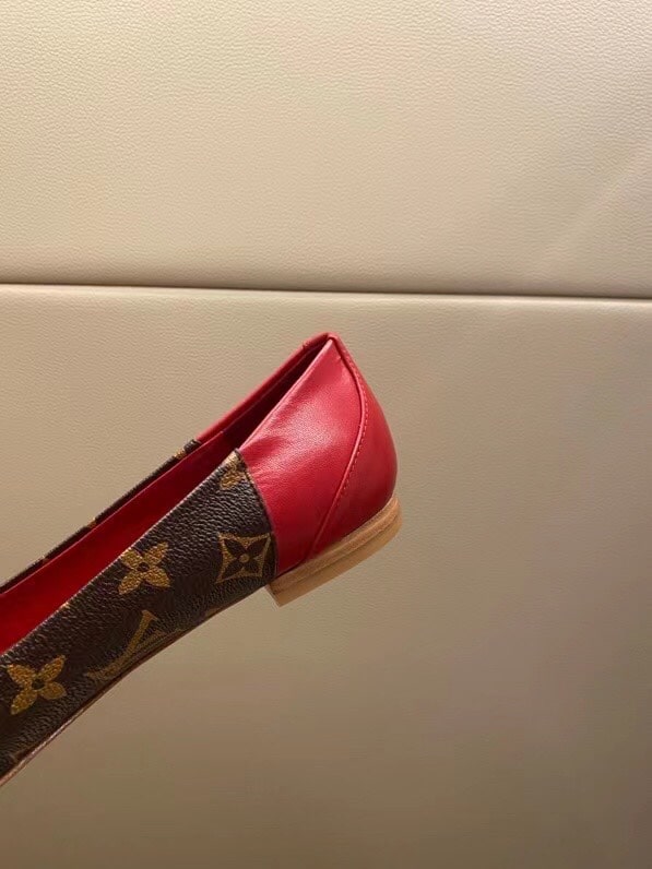 (1:1 replica) Louis Vuitton Women s Joy Ballerina Red For Women LV