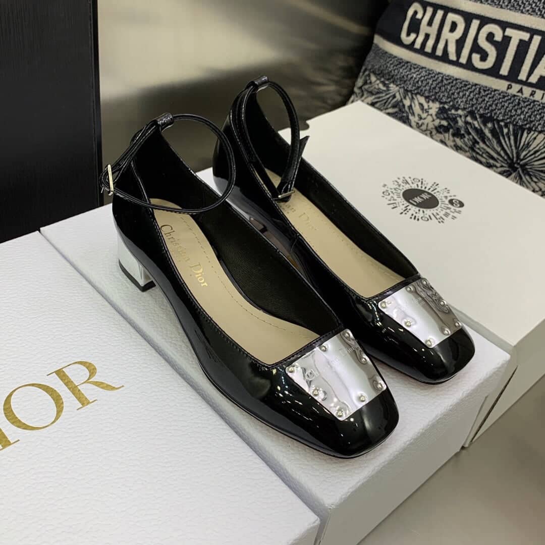 (1:1 replica) Christian Dior Women s La Parisienne Dior Pump Black For Women CD KCP939PMI_S19X