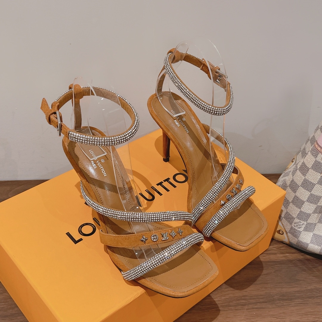 (1:1 replica) Louis Vuitton Women s Appeal Sandal Brown For Women LV