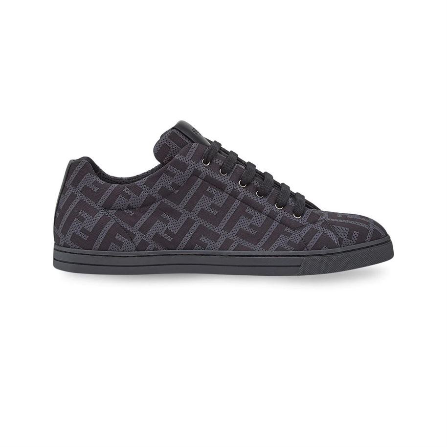 (1:1 replica) FENDI SNEAKERS GREY TECH FABRIC LOW TOP FDS008
