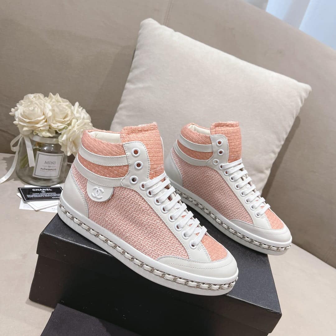 (1:1 replica) Chanel Women s Schuhe Sneaker Light Pink For Women
