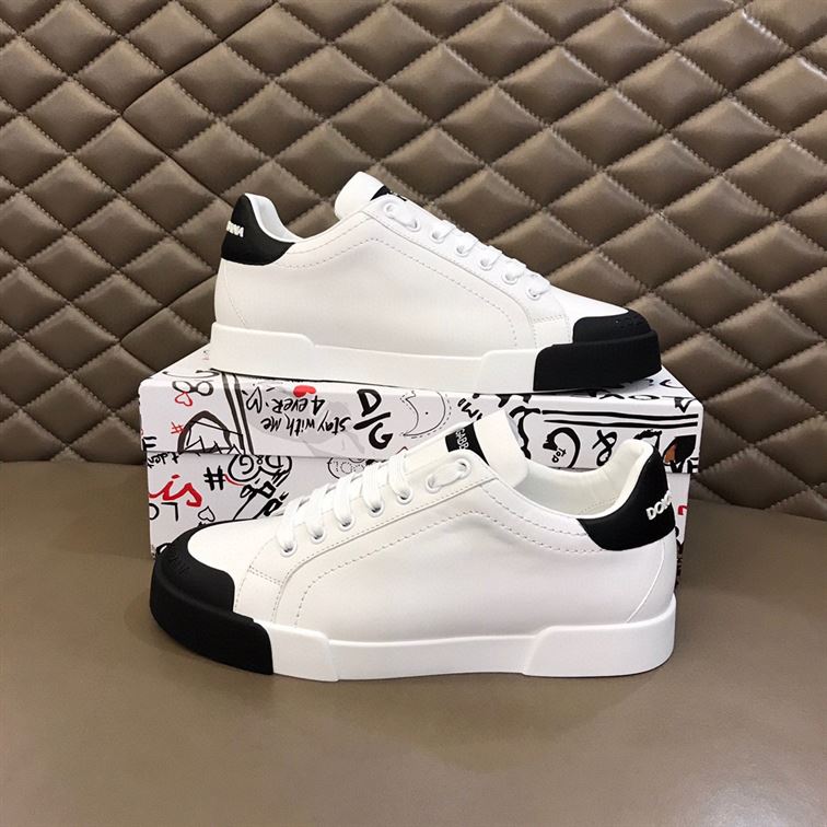 (1:1 replica) DOLCE GABBANA PORTOFINO LOW-TOP SNEAKERS DG011