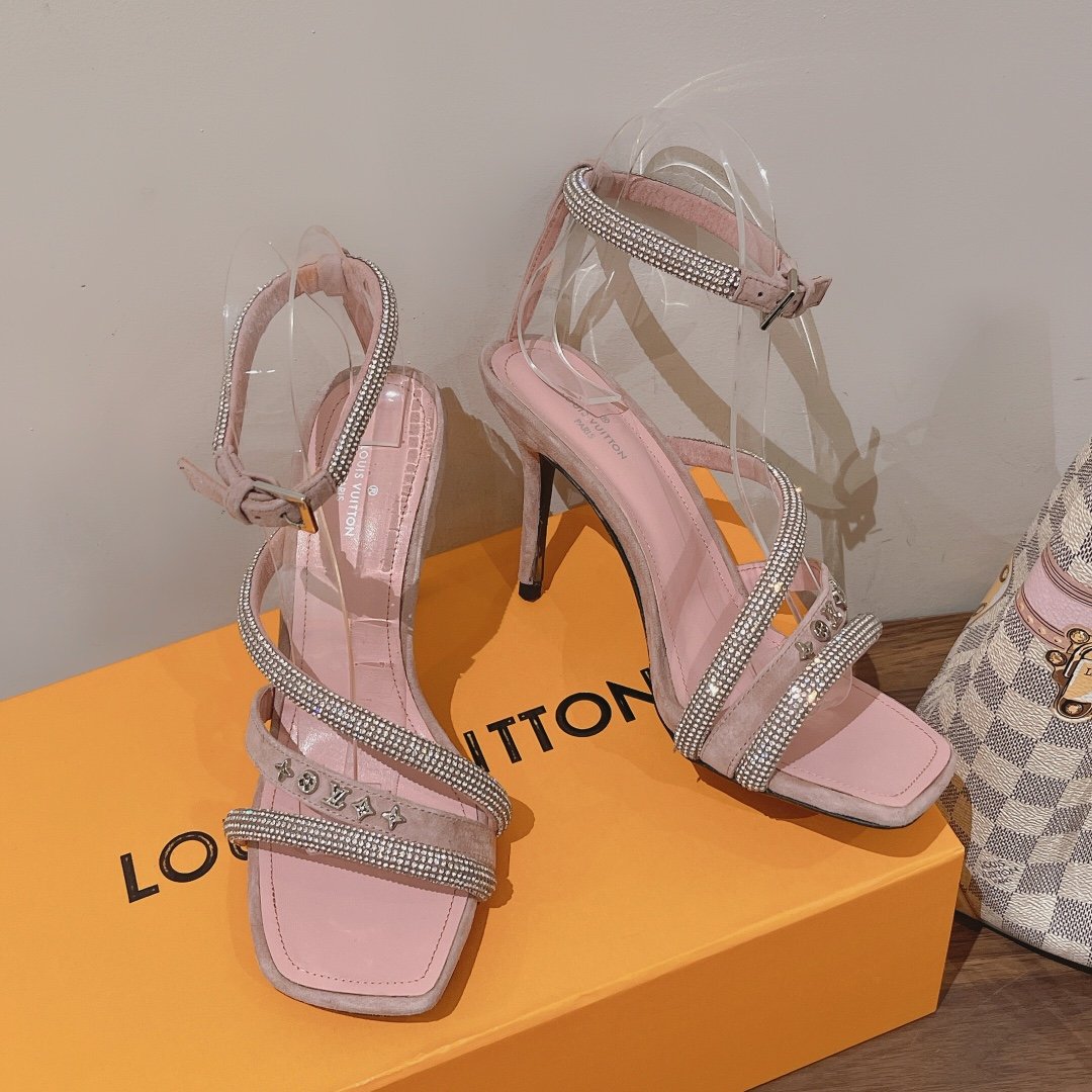 (1:1 replica) Louis Vuitton Women s Appeal Sandal Pink For Women LV