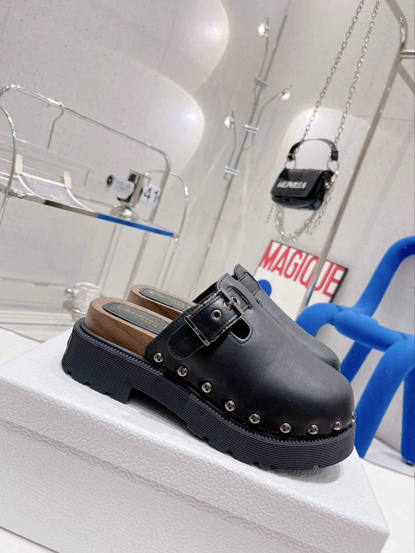(1:1 replica) Christian Dior Women s Diorquake Clog Black For Women CD KCB748VEA_S20X