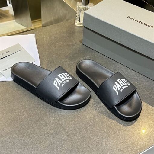 (1:1 replica) BALENCIAGA CITIES PARIS POOL SLIDE SANDAL BBD005