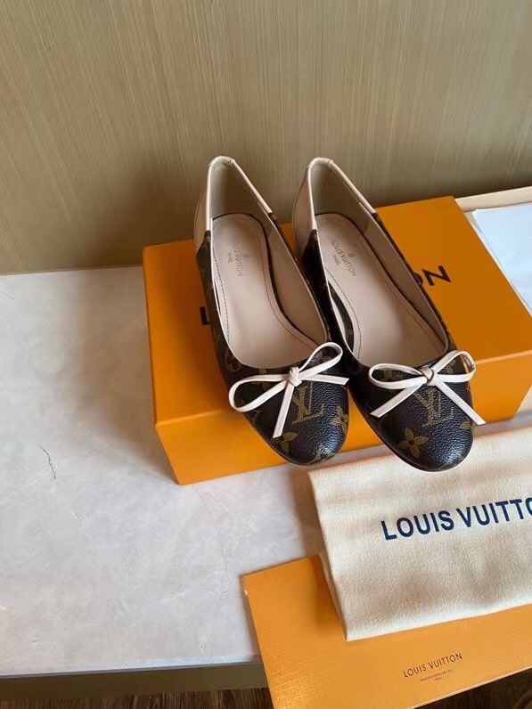 (1:1 replica) Louis Vuitton Women s Joy Ballerina Blush Pink For Women LV 1A87YP