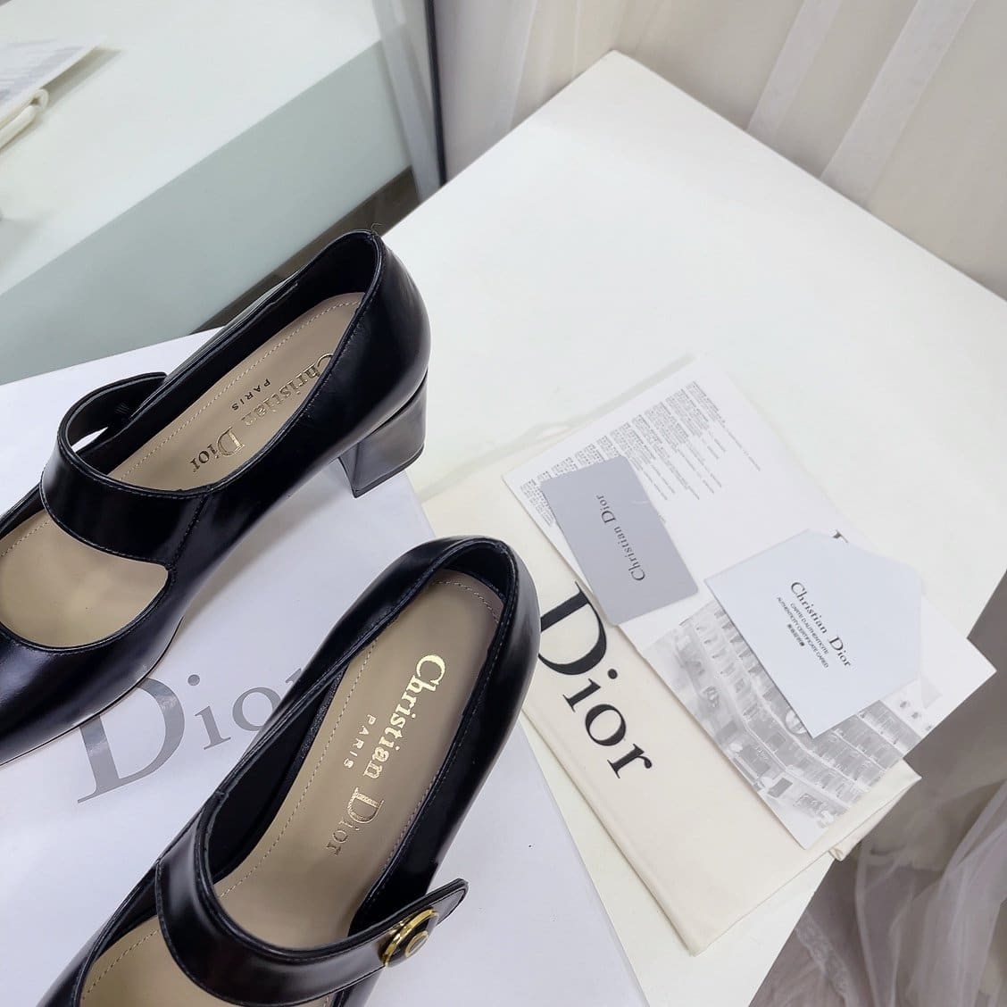 (1:1 replica) Christian Dior La Parisienne Dior Pump Black For Women CD