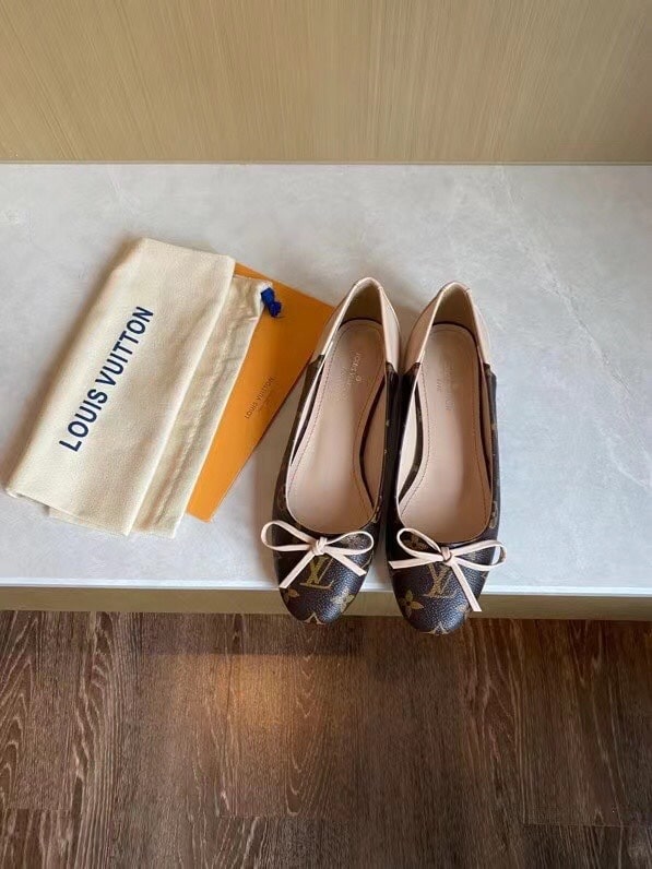 (1:1 replica) Louis Vuitton Women s Joy Ballerina Blush Pink For Women LV 1A87YP
