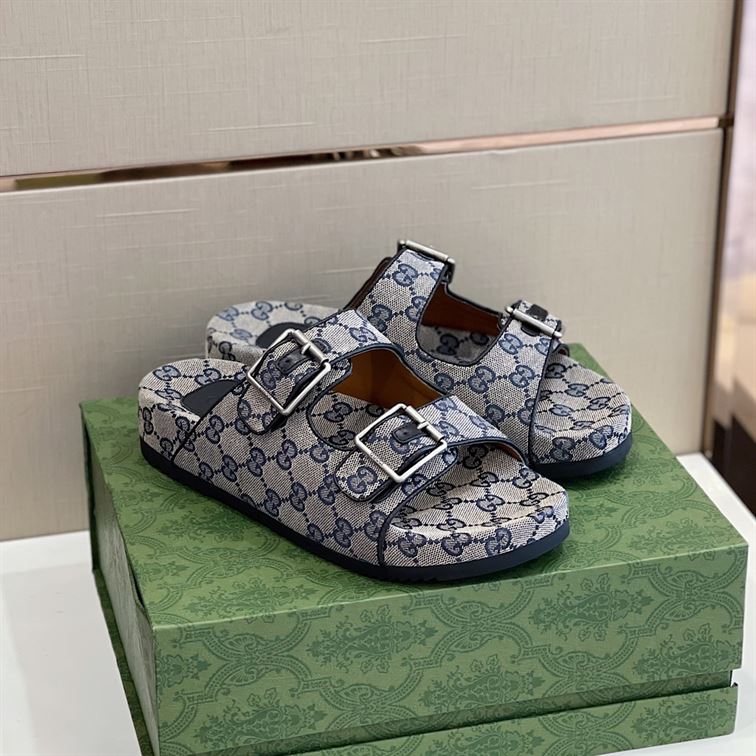 (1:1 replica) GUCCI MEN S SLIDE SANDAL WITH STRAPS GSL029