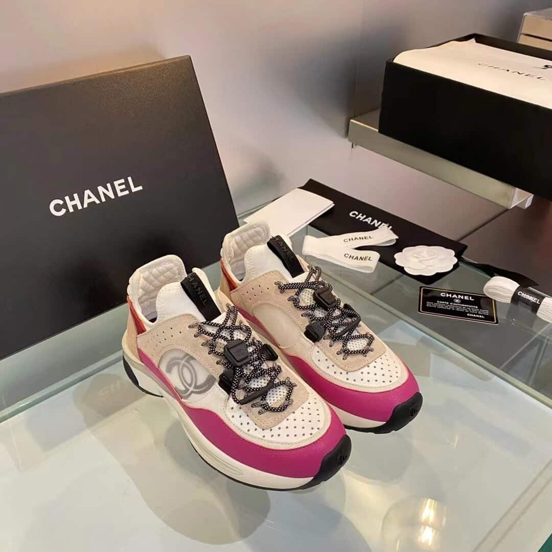(1:1 replica) Chanel Women s Sneakers Pink For Women
