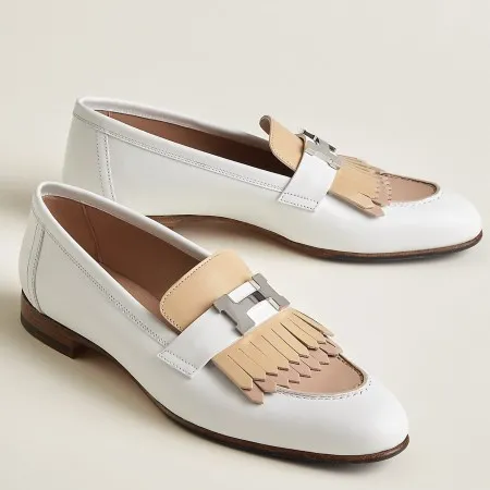 (1:1 replica) Hermes Women s Royal Loafers in Multicolor Calfksin HM049