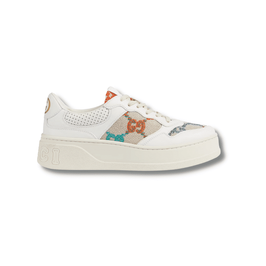 (1:1 replica) GG Sneaker White For Women 670408 AABBW 9068