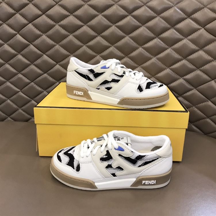 (1:1 replica) FENDI MATCH LOW-TOPS IN MULTICOLOR FDS003