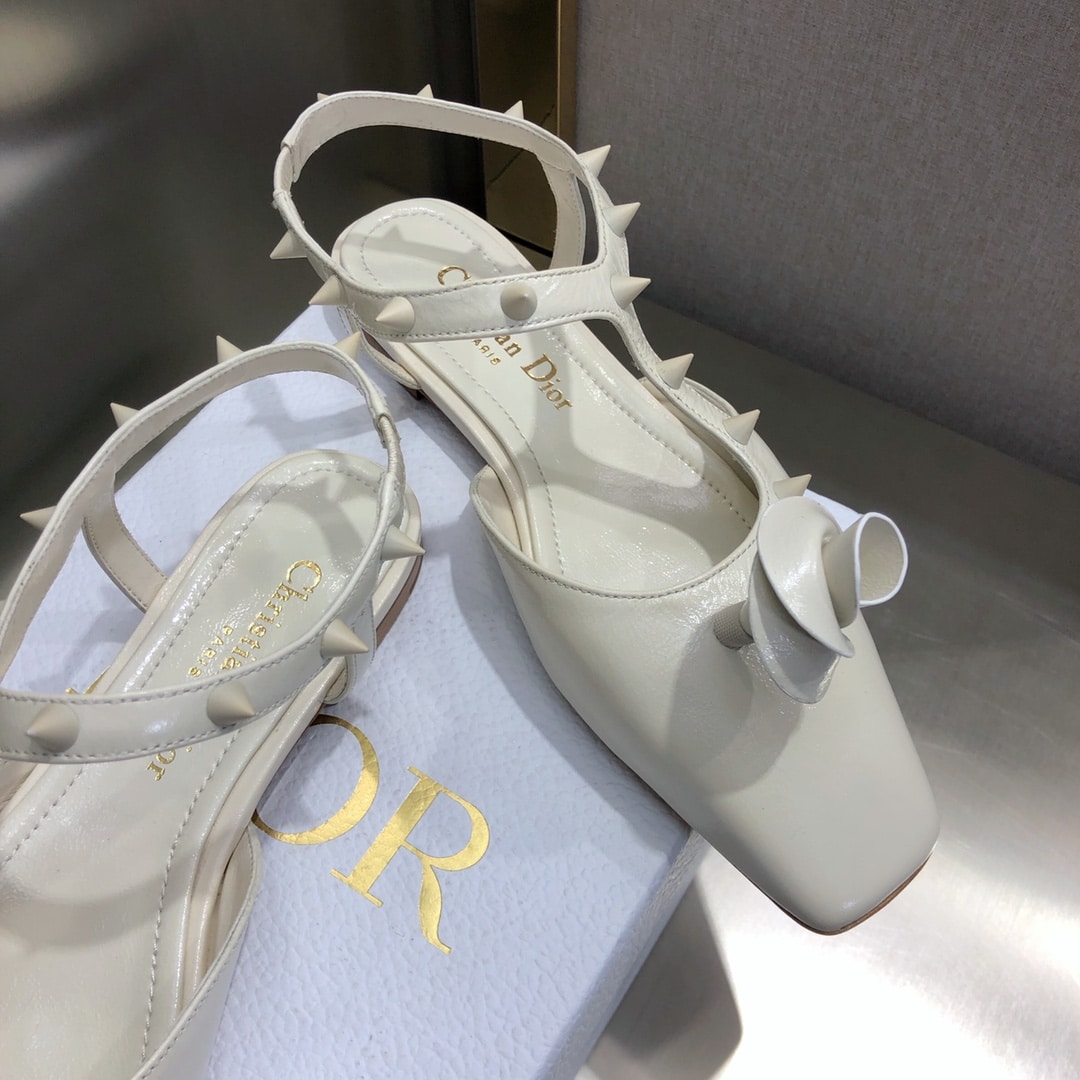 (1:1 replica) Christian Dior Women s Rose Fantastique Pump White For Women CD
