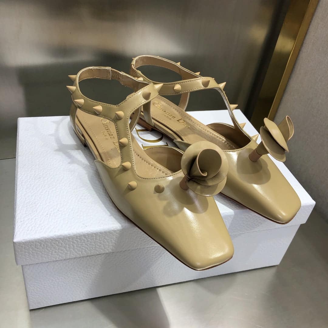 (1:1 replica) Christian Dior Women s Rose Fantastique Pump Beige For Women CD