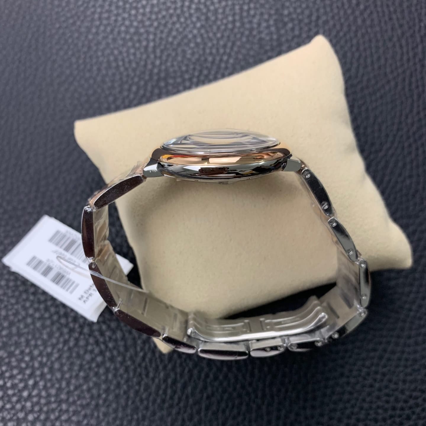 Fake Cartier Watch Ballon Bleu de Cartier Stainless Steel/Rose Gold 36mm Silver Dial W2BB0033 mechanical movement 3KF(1:1 replica)