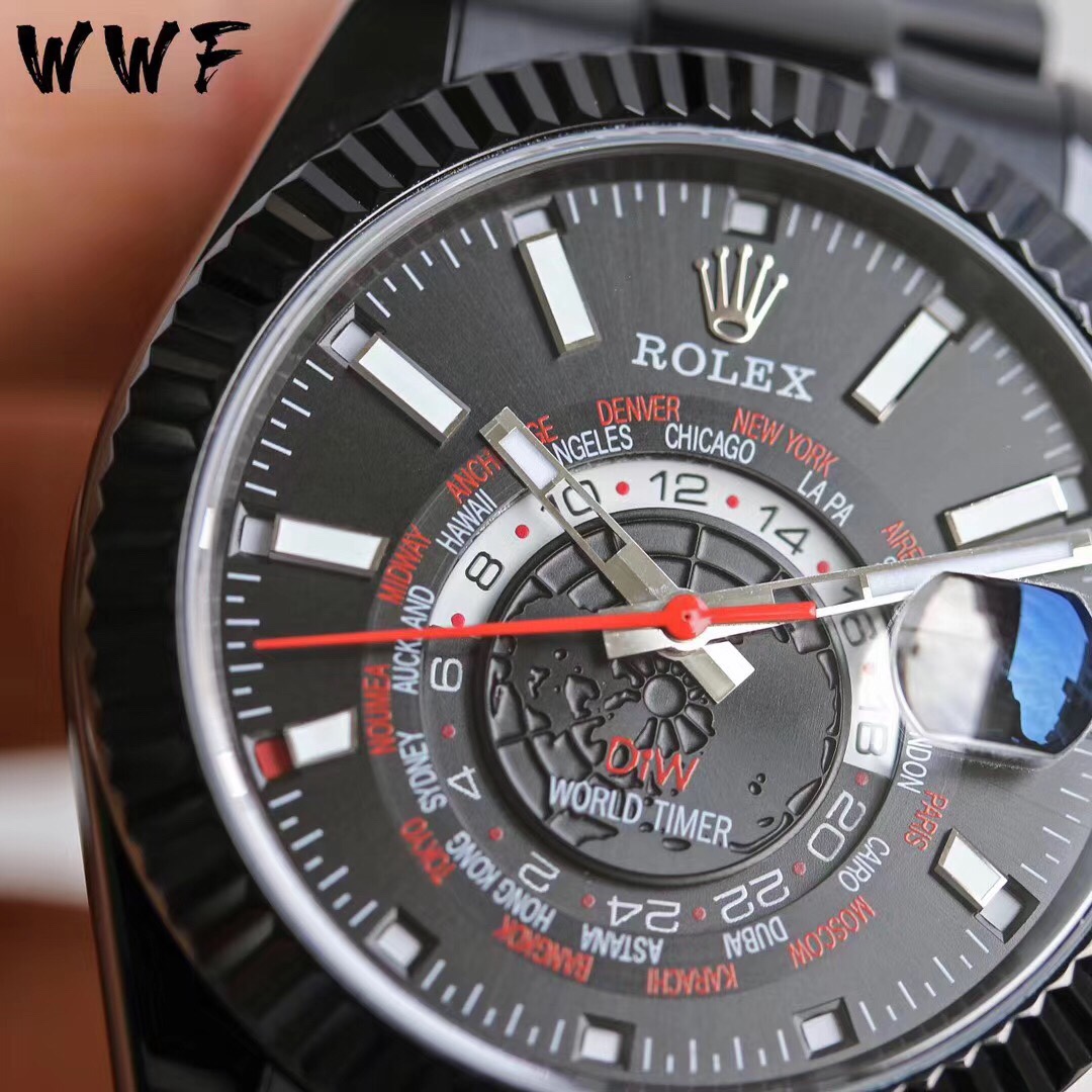 Rolex Skywalker ROLEX Series - DIW Modified - 40MM - Black(1:1 replica)