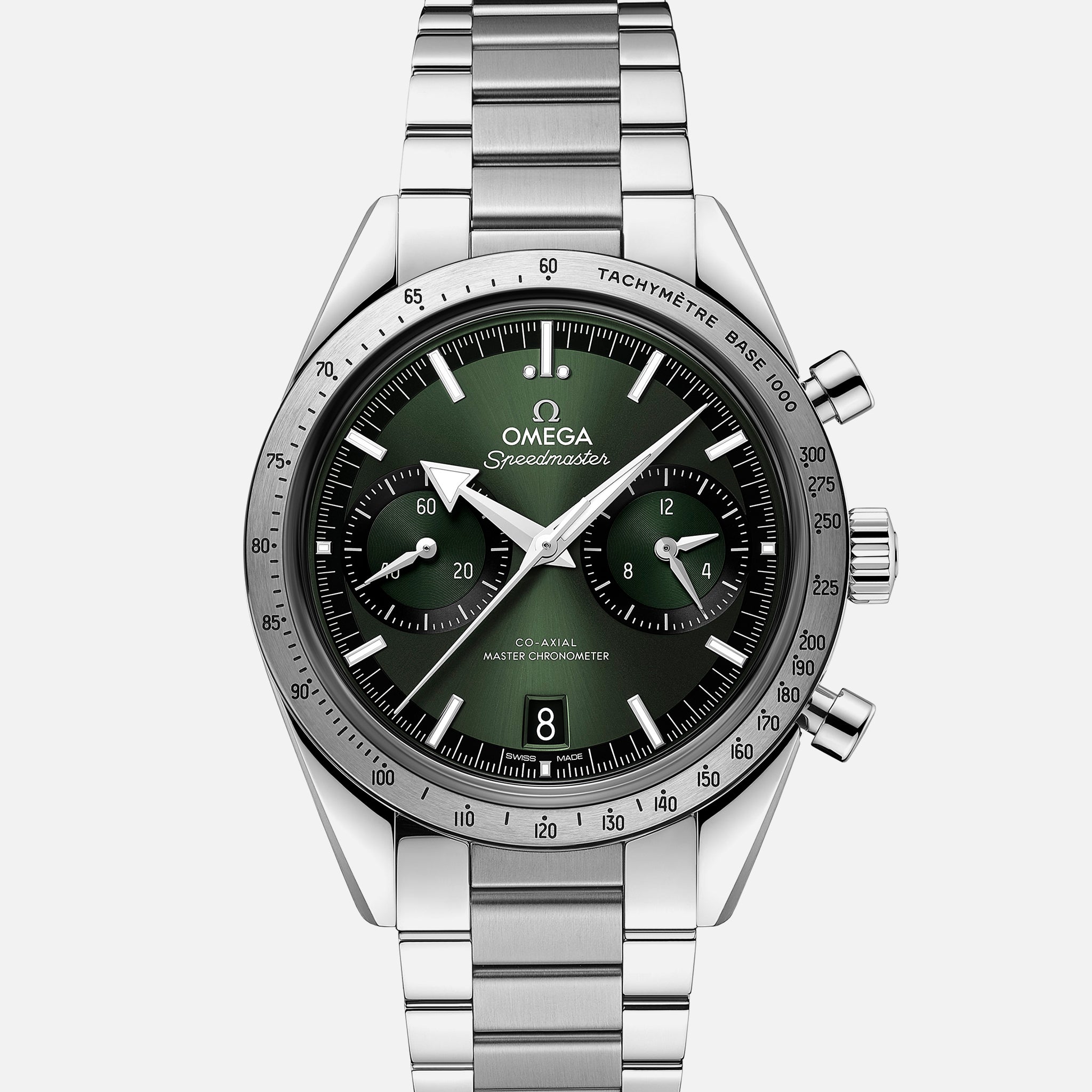 Speedmaster '57 Co-Axial Master Chronometer 40.5mm Green Dial On Bracelet(1:1 replica)