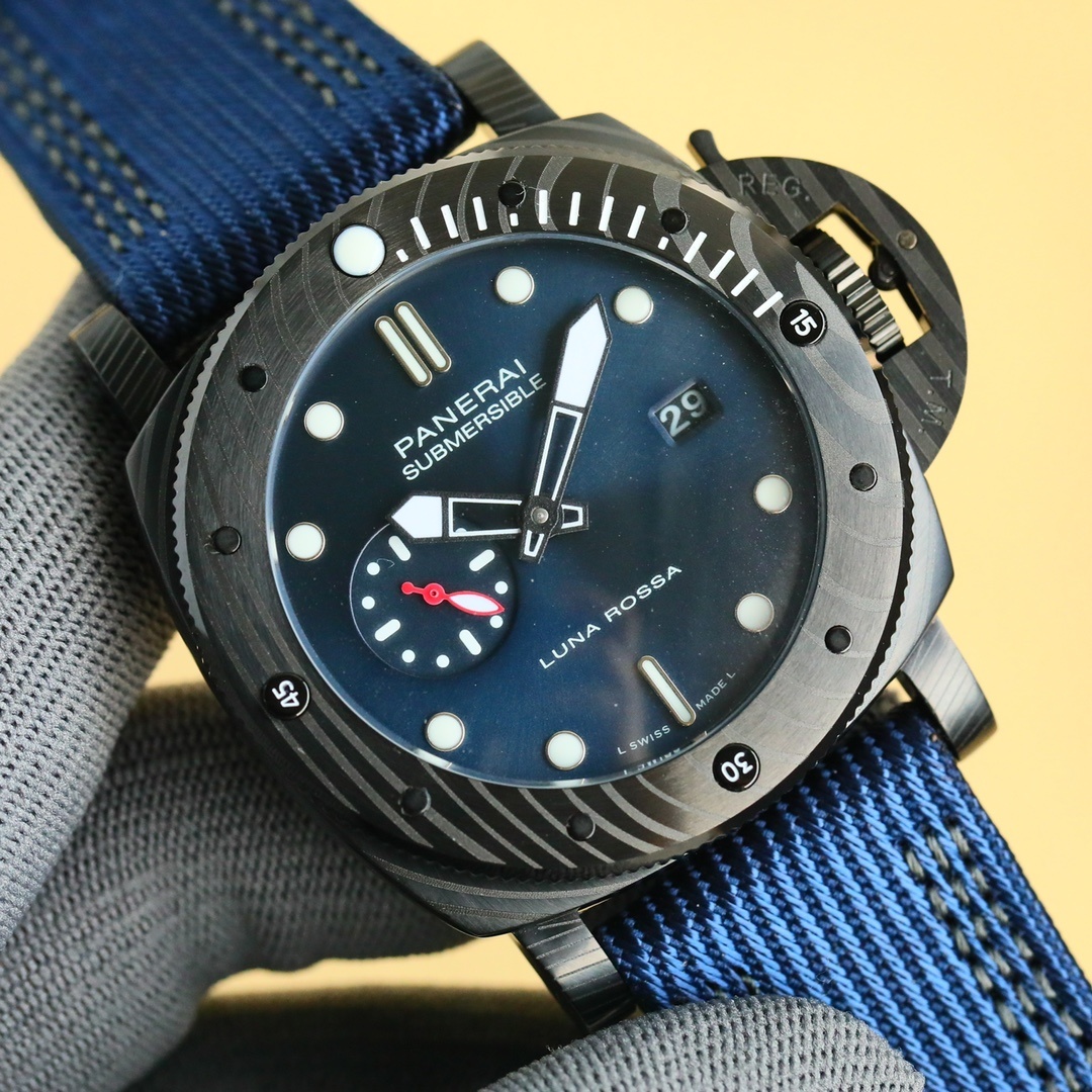 Panerai Submersible Luna Rossa Carbotech™ watch PAM01563(1:1 replica)