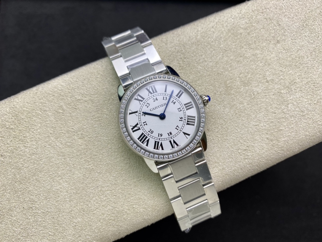 Cartier London Roman Numeral Couple's Watch Small 29.5mm(1:1 replica)