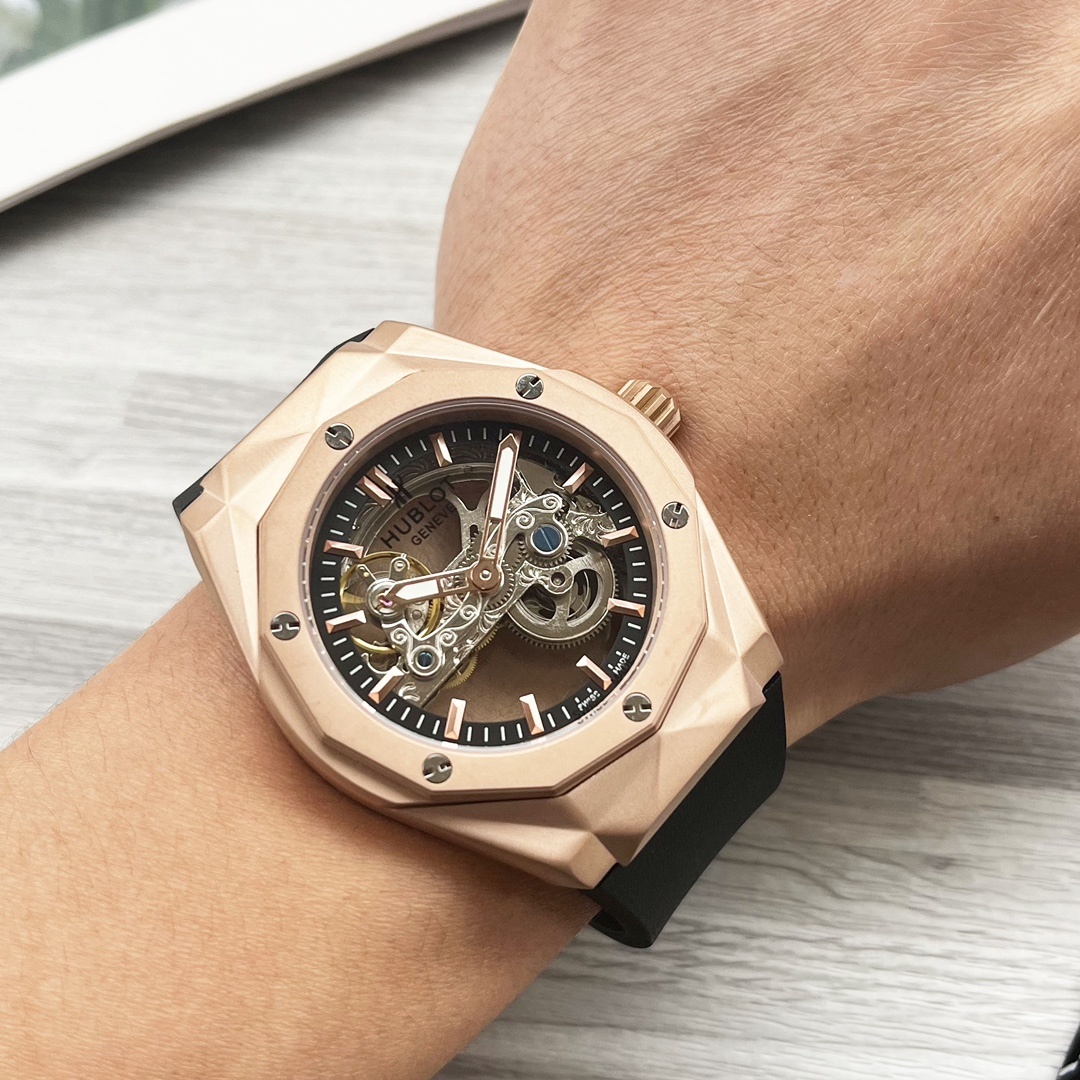Hublot BIG BANG series, 46 mm Malaysian rubber strap(1:1 replica)
