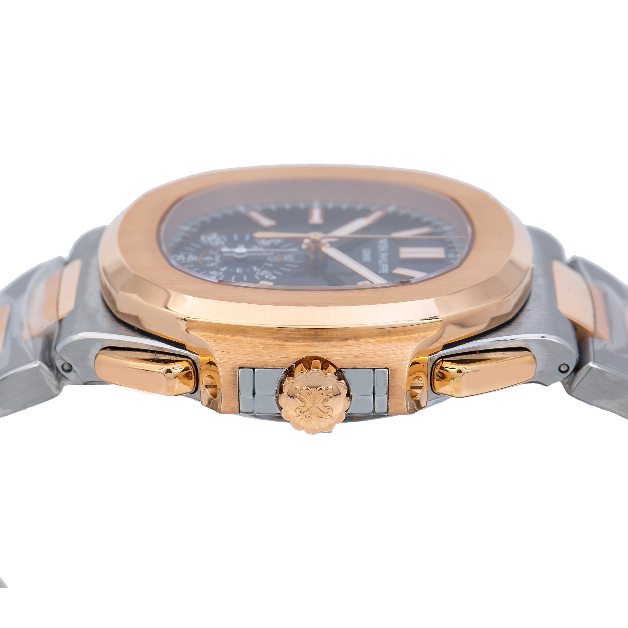 Patek Philippe Nautilus 5980/1AR 40MM Blue Dial With Two Tone Bracelet(1:1 replica)