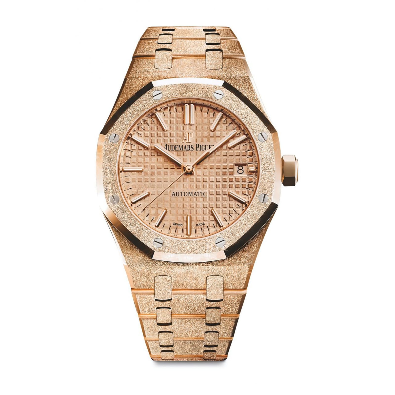 Audemars Piguet Replica Watch Royal Oak Frosted Gold Selfwinding(1:1 replica)