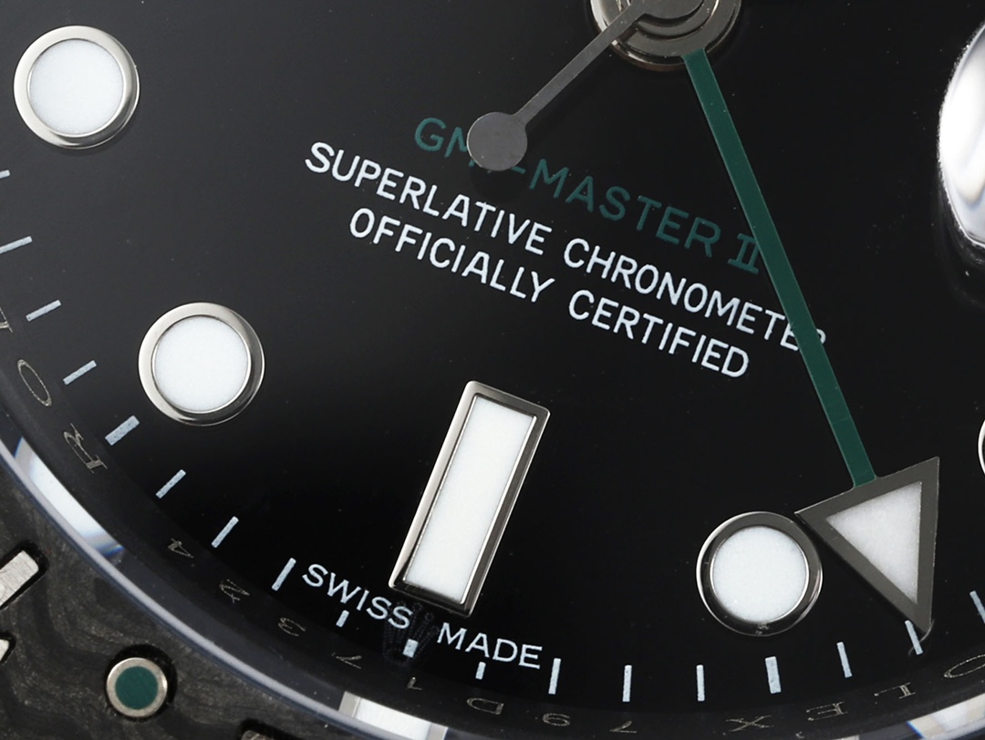 Diw New Rolex Ultra Limited Edition GMT-MASTER II-Carbon Fiber-Black(1:1 replica)