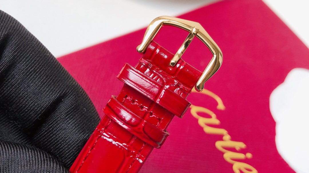 Santos Demoisell Santos Collection - Stainless Steel Mini Model Red(1:1 replica)