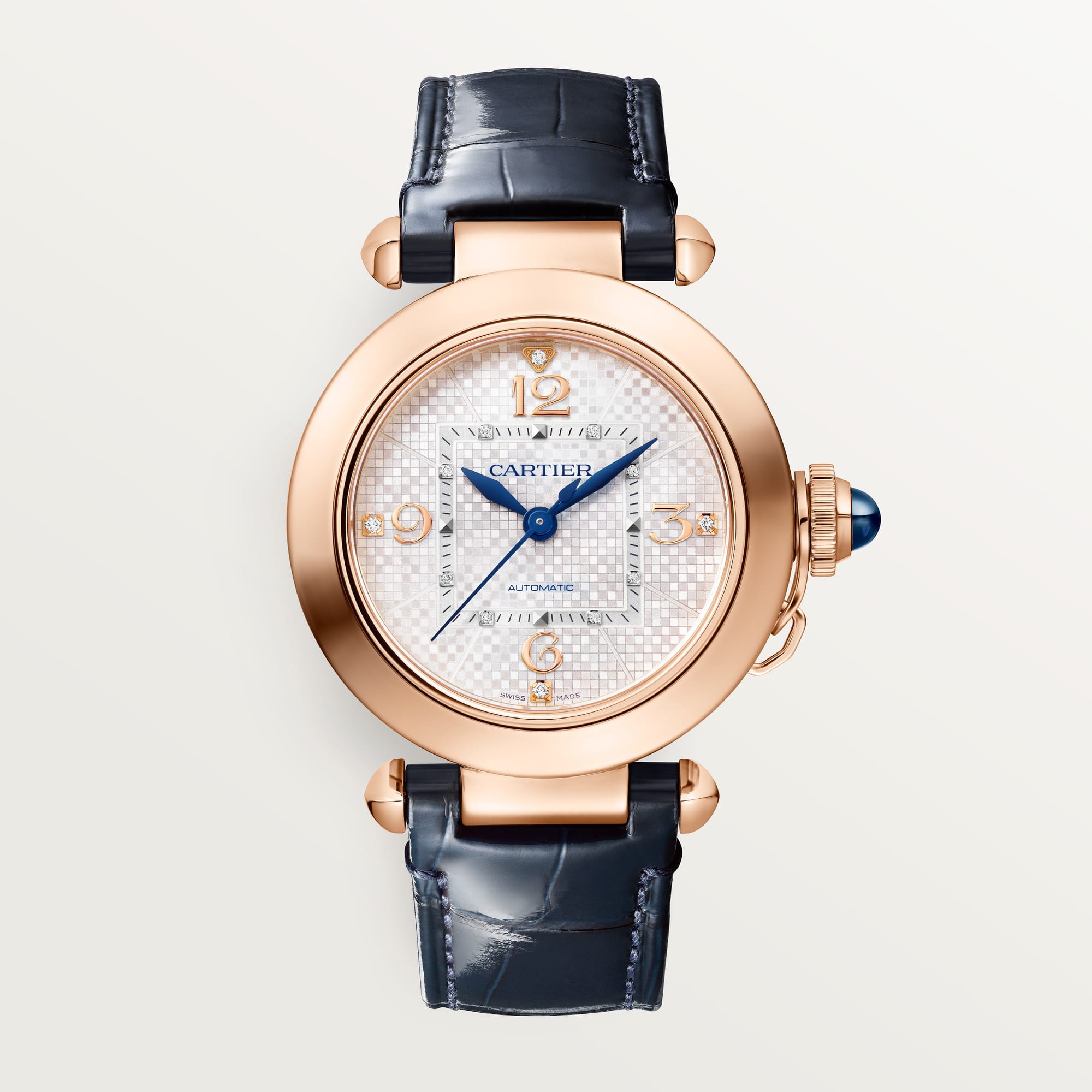 Pasha de fake cartier watch 35 mm mechanical movement with automatic winding caliber 1847 MC(1:1 replica)