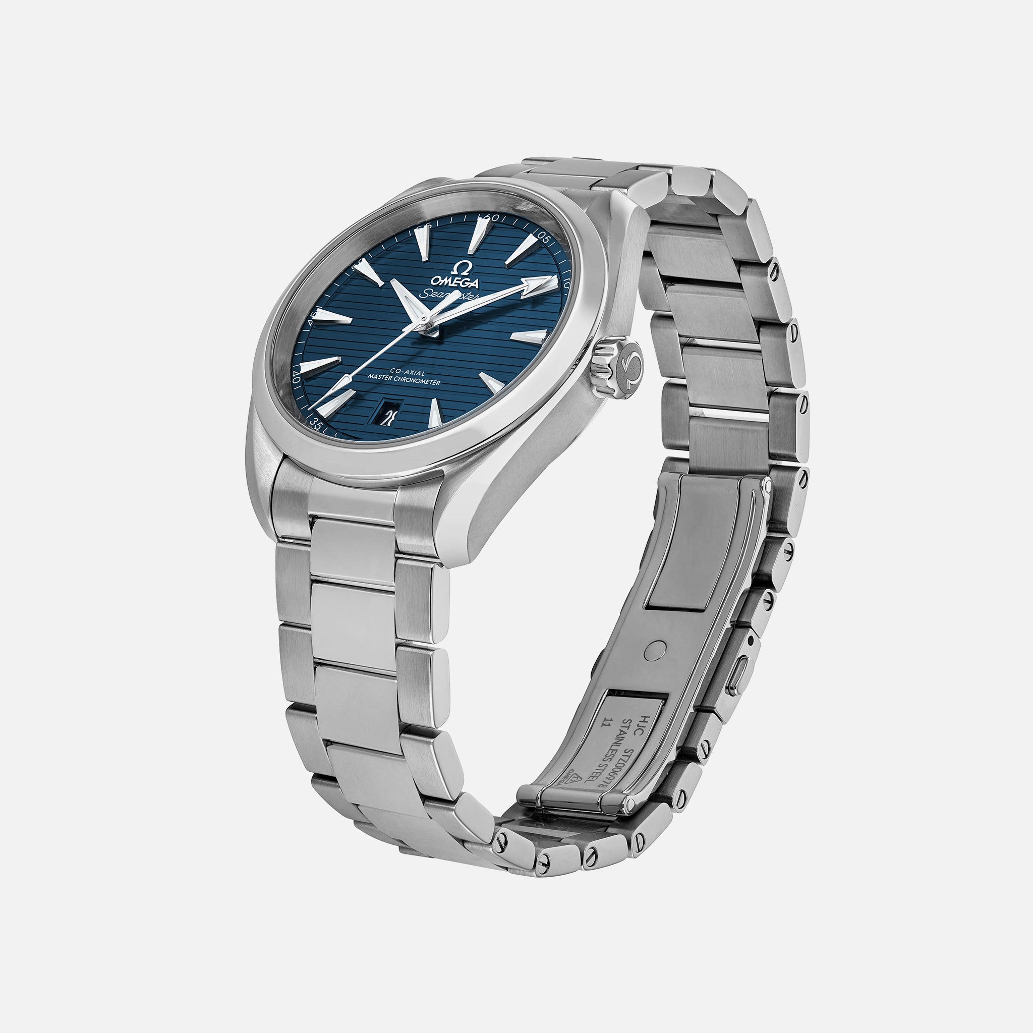 Seamaster Aqua Terra 150m Co-Axial Master Chronometer 38mm Blue Dial On Bracelet(1:1 replica)