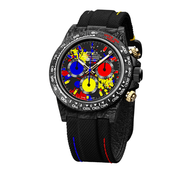 ROLEX Diw Daytona motley 3d series 40mm oyster black(1:1 replica)